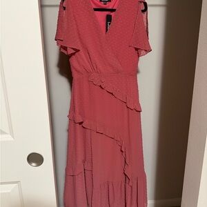 Lulu's Dusty Rose Dress